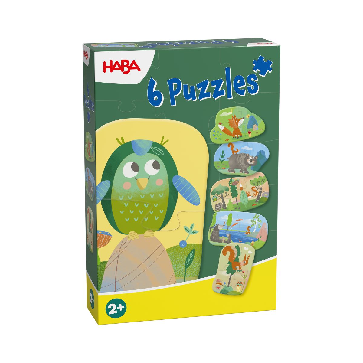 HABA 6 erste Puzzles - Waldtiere