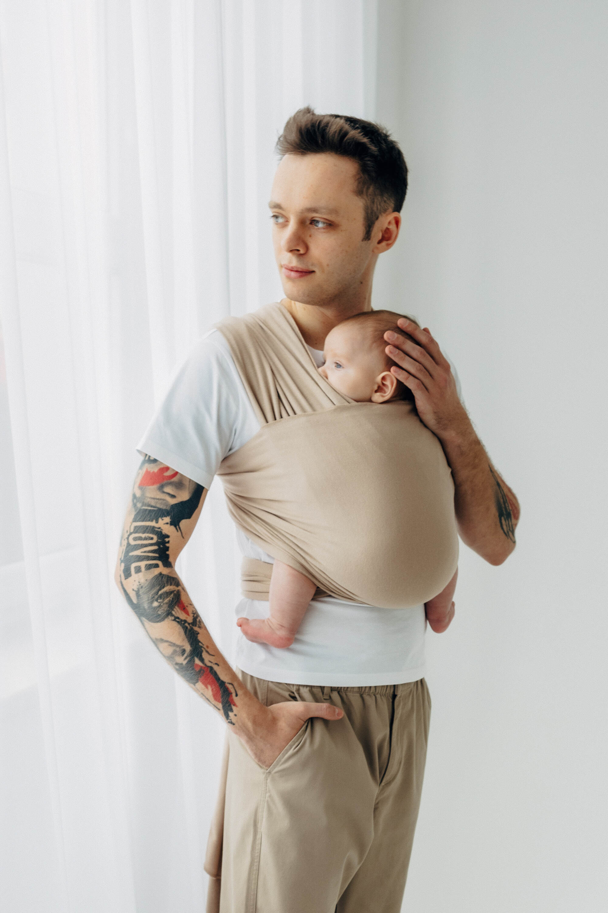 LennyLamb Stretchy Wrap nude