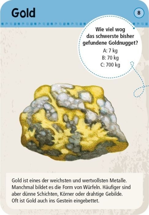Expedition Natur 50 Mineralien & Steine - Moses