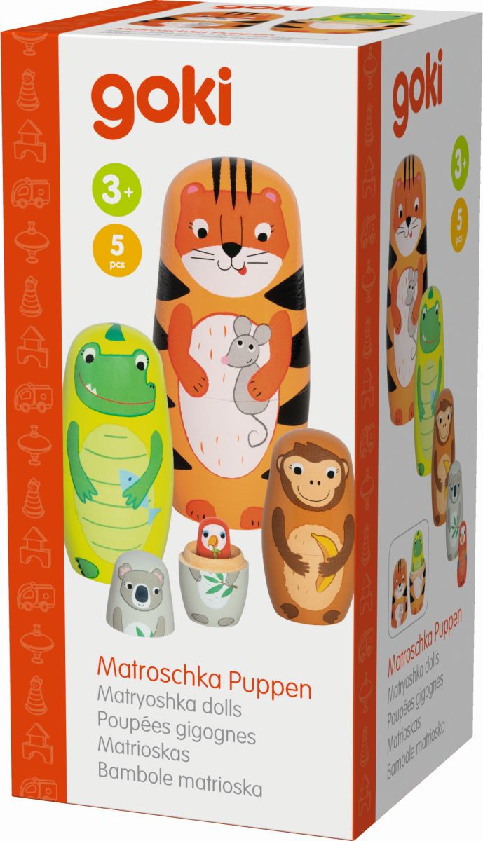 Matroschka Puppen, Tiger Tavi und seine Freunde - Goki