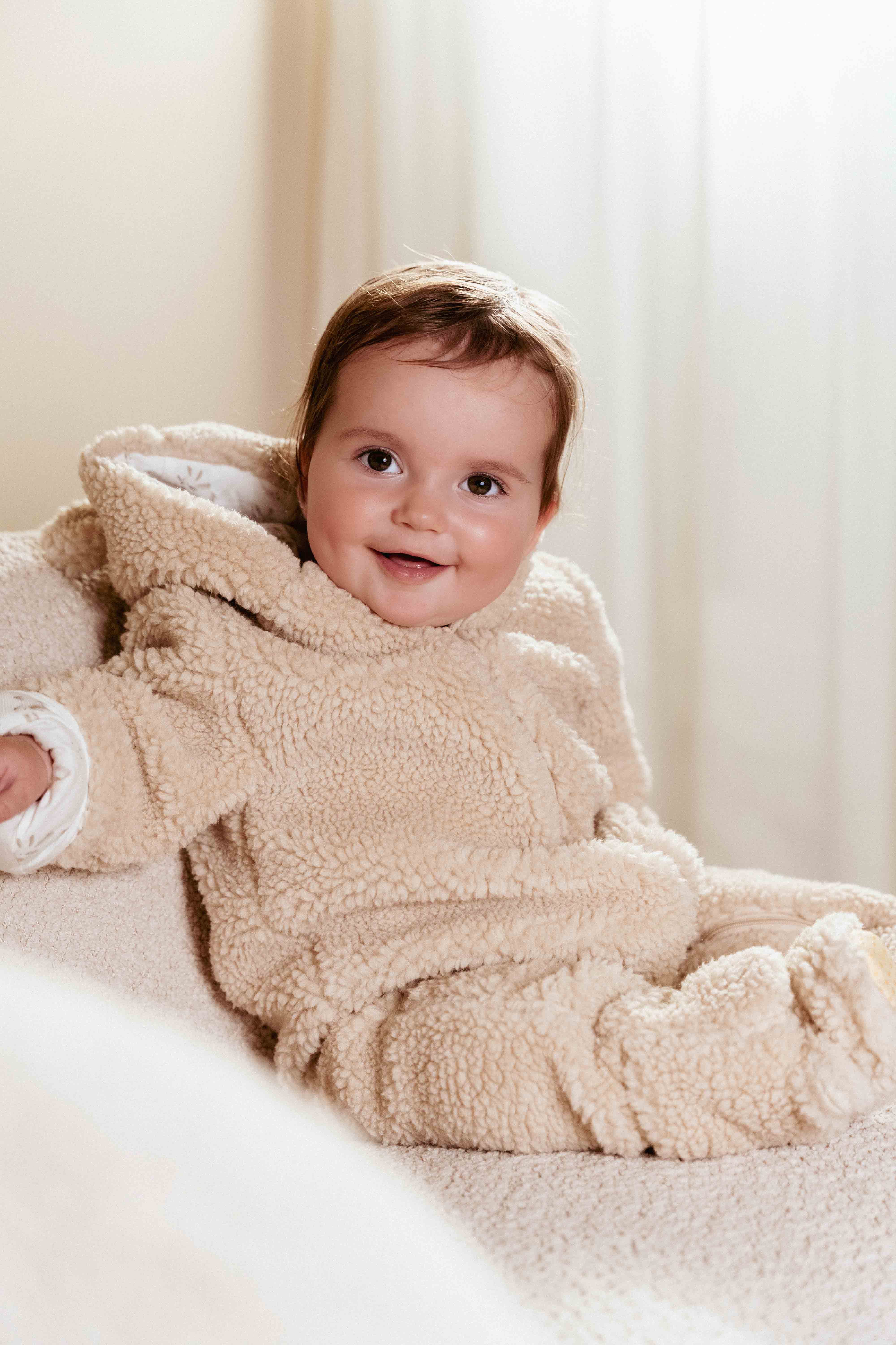 Teddy Teddy Baby Overall sand  - 74-80