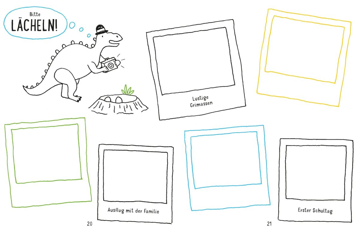 Usborne Minis: Kritzelspaß Dinosaurier 6+