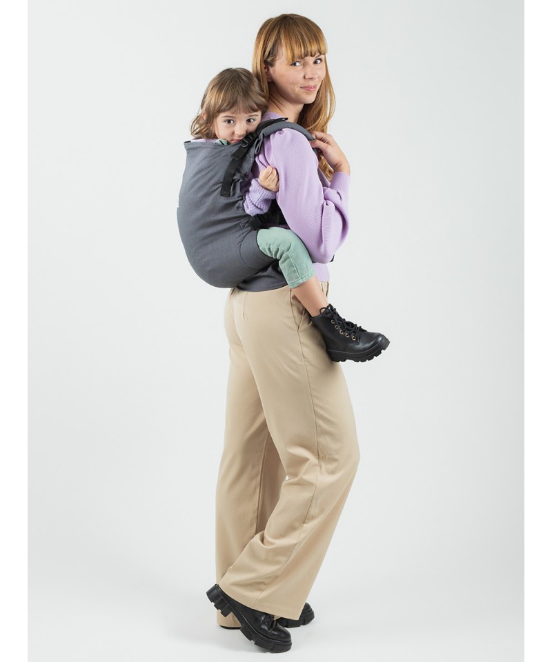 Isara Preschooler Graphite Linen