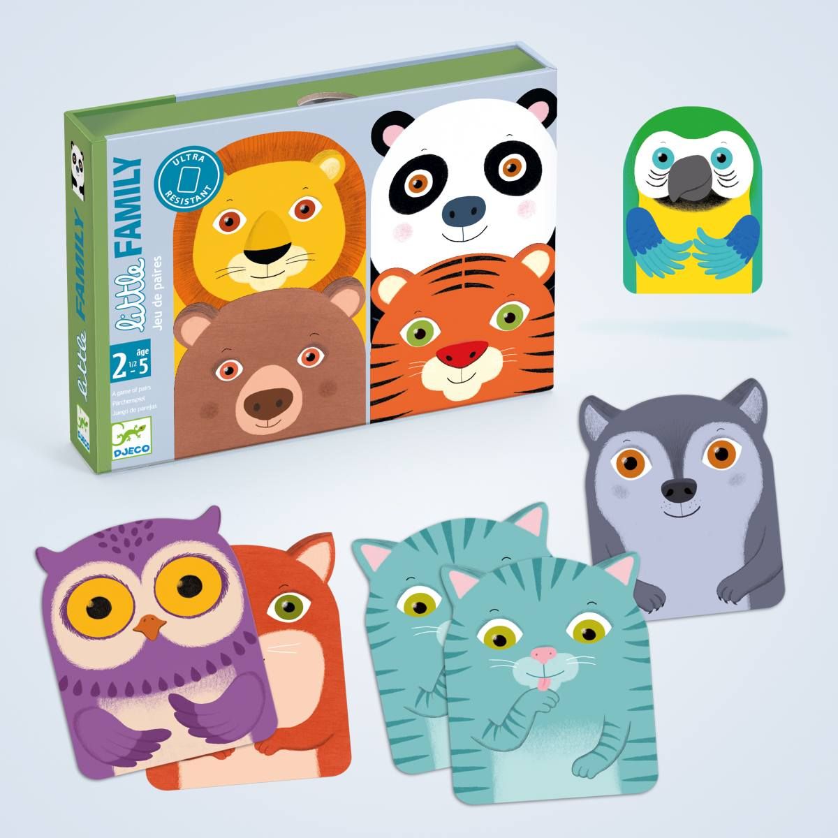 Kartenspiel für Kleine: Little Family - Djeco