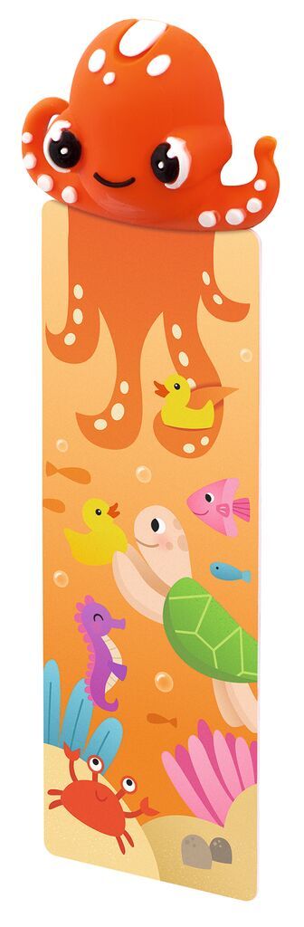 3D-Lesezeichen Splish Splash (verschiedene Designs, 1 Stück)