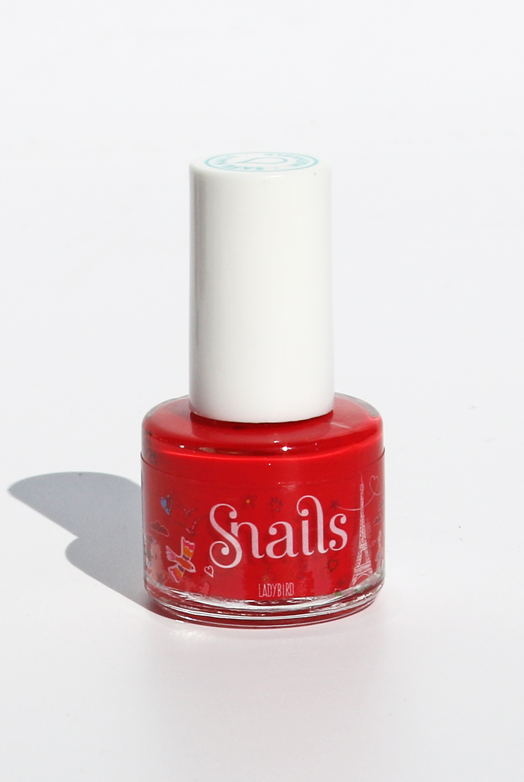 Snails Kindernagellack Ladybird (knalliges Rot) PLAY 7ml
