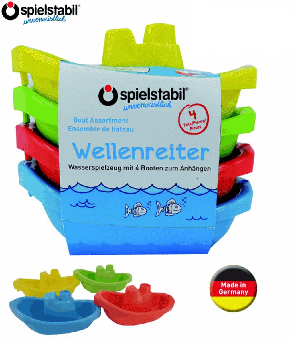 Spielstabil Boot-Set Wellenreiter (4 Stück) 3725