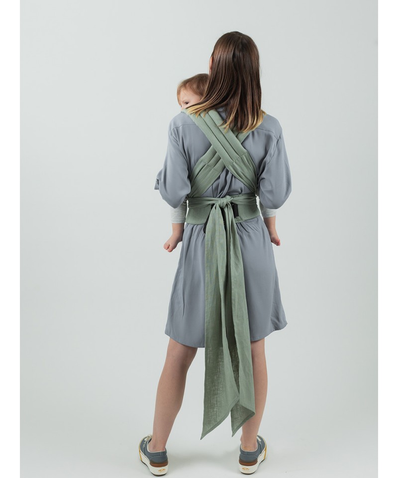 Isara Quick Half Buckle Carrier Sage Green Linen