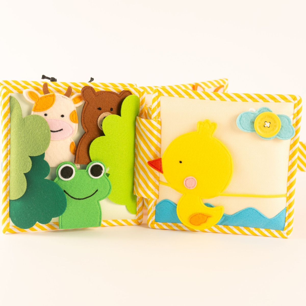 Mini Quiet Book Flauschefuchs (ab 6 Monate) - Jolly Designs