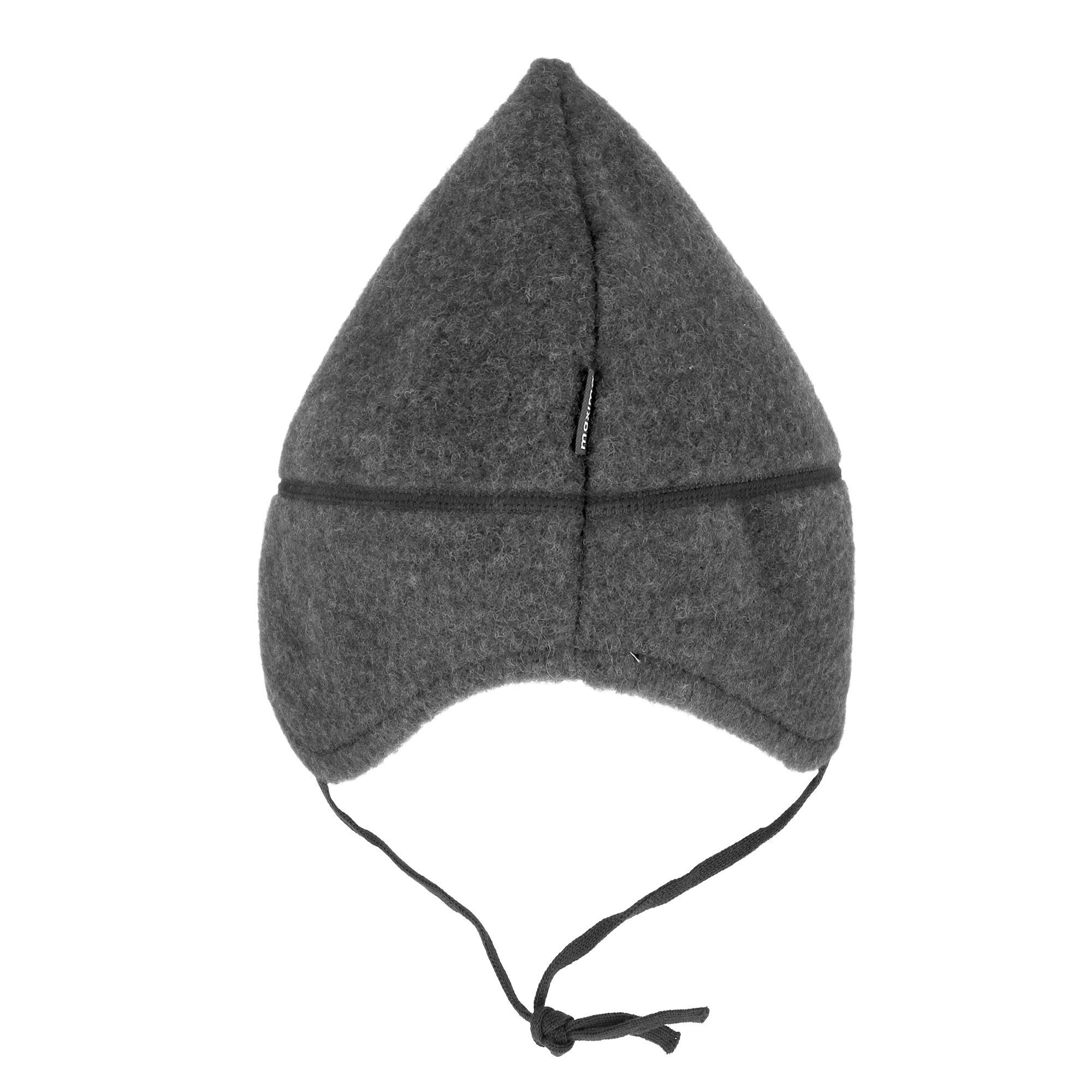 Maximo MINI Mütze Wollfleece Gr. 45 grau
