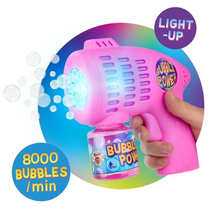 Seifenblasen-Blaster Light-Up (verschiedene Designs, 1 Stück)