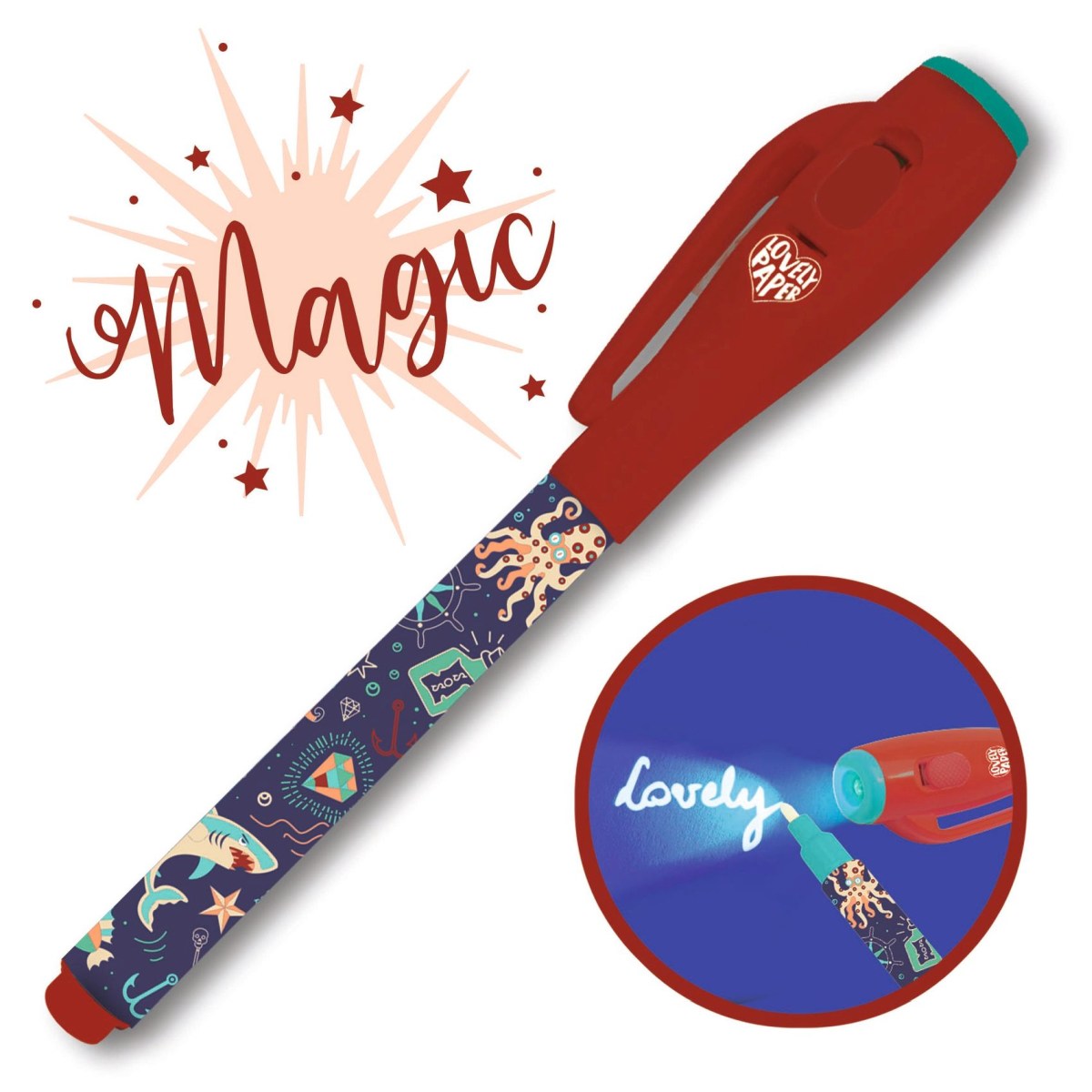 Zauberstift, Geheimcodestift Steve - Djeco