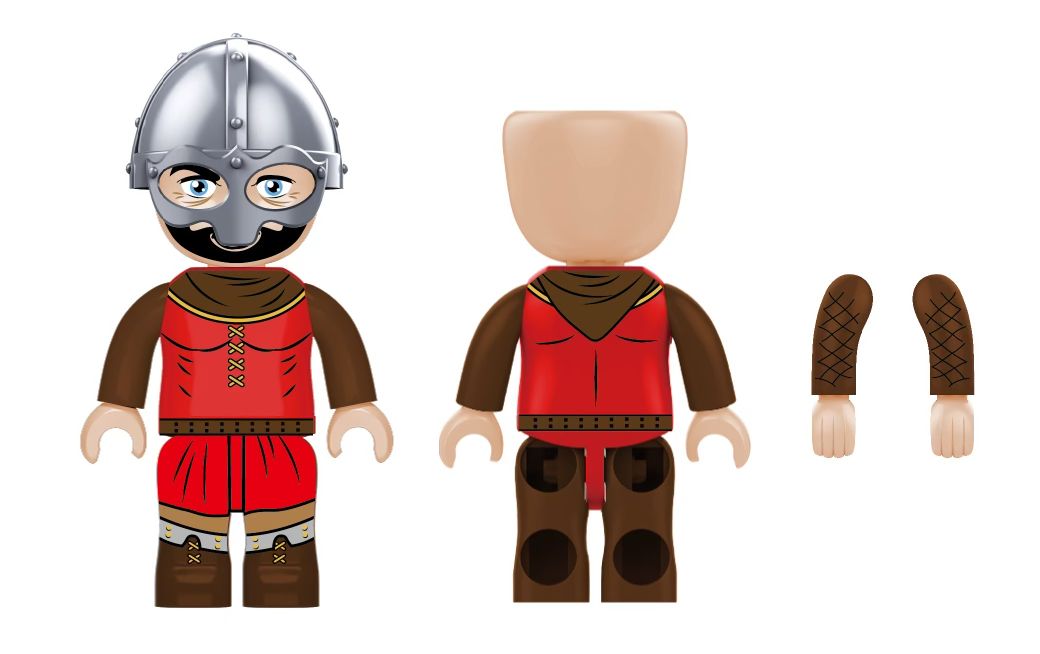 KIDDIZ Figuren-Pack: Ritter - Kiddicraft