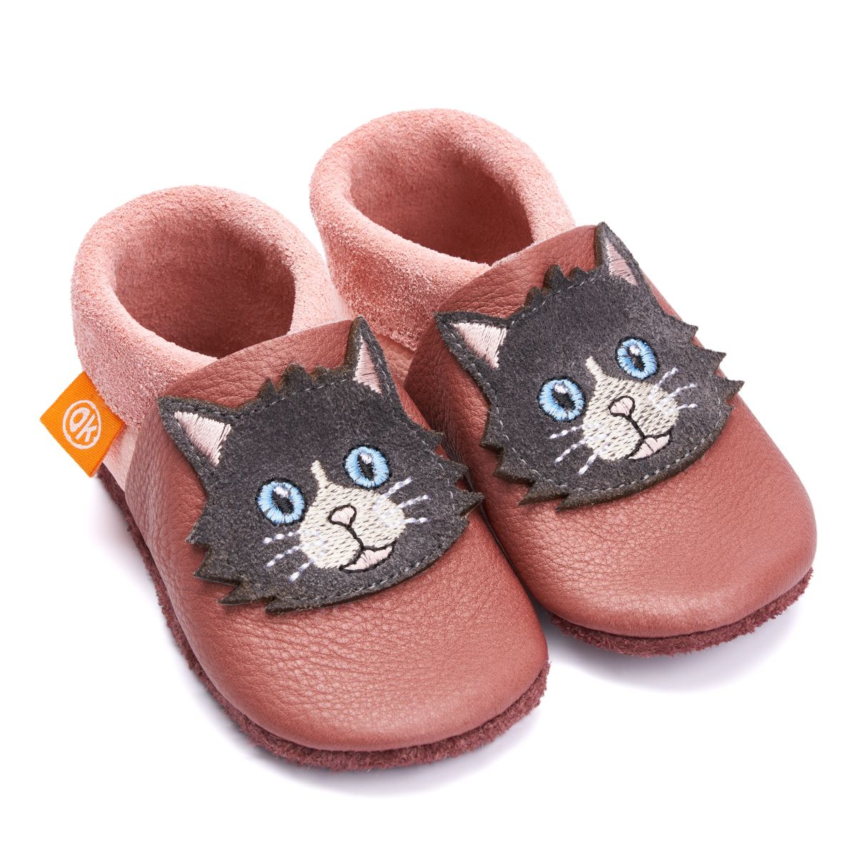 Orangenkinder Mia die Katze lila Gr. 20-21