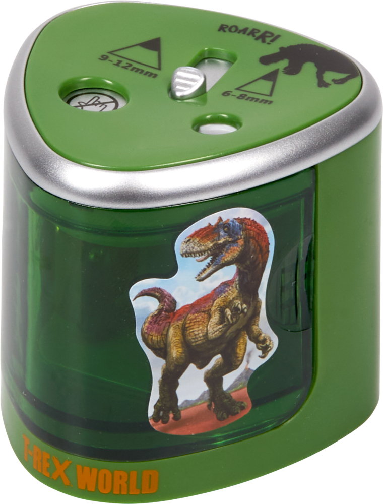 Elektrischer Anspitzer T-Rex World