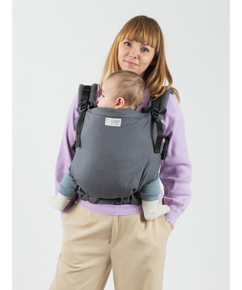 Isara Preschooler Graphite Linen