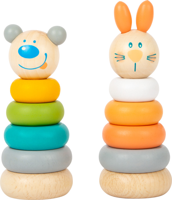 Stapelturm Pastell (Hase ODER Bär) - Small Foot