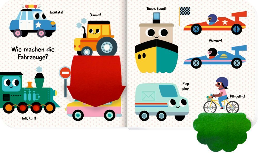 Mein großes Wörterbuch: Fahrzeuge (Fühlen&begreifen)