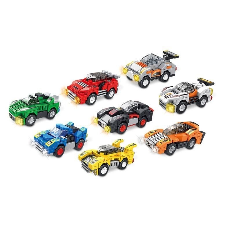 SPEED Bausatz-Set Auto (verschiedene Designs, 1 Stück)
