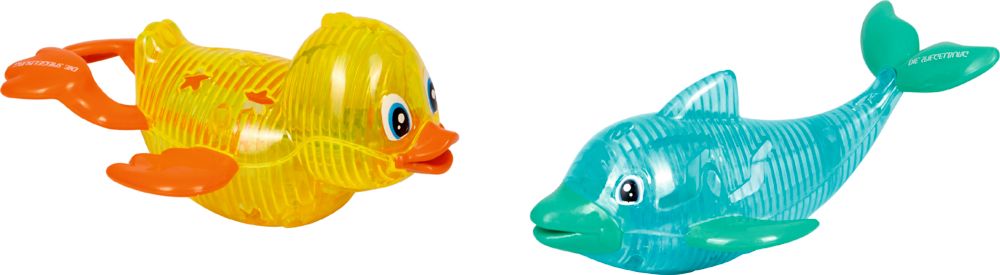 Tauch-Tiere Delfin ODER Ente - Spiegelburg Sommerkinder (verschiedene Designs, 1 Stück)