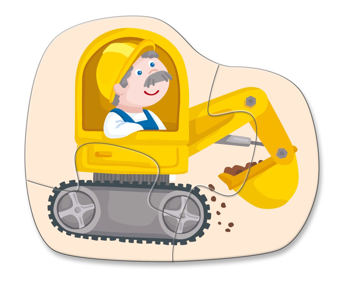 HABA 4 erste Puzzles – Baustelle