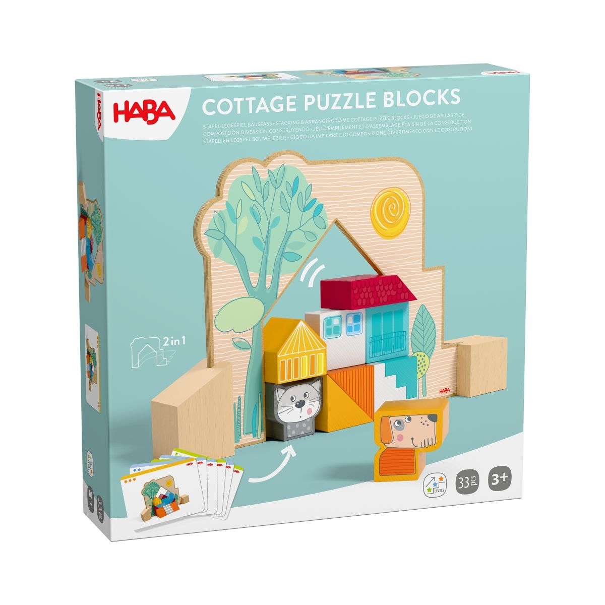 HABA Stapel-Legespiel Bauspaß