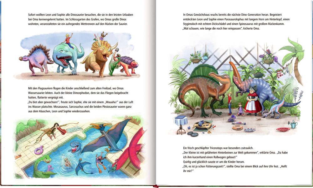 Dinosaurier auf dem Bauernhof 3+ (Band 4)