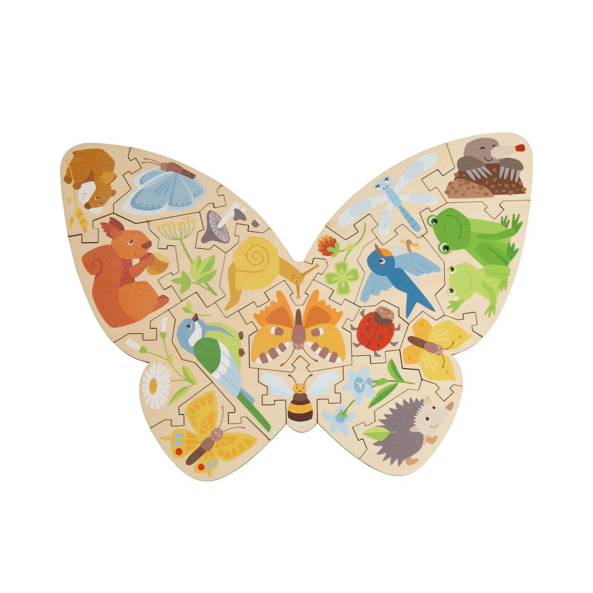 HABA Puzzle 2in1 - Schmetterling