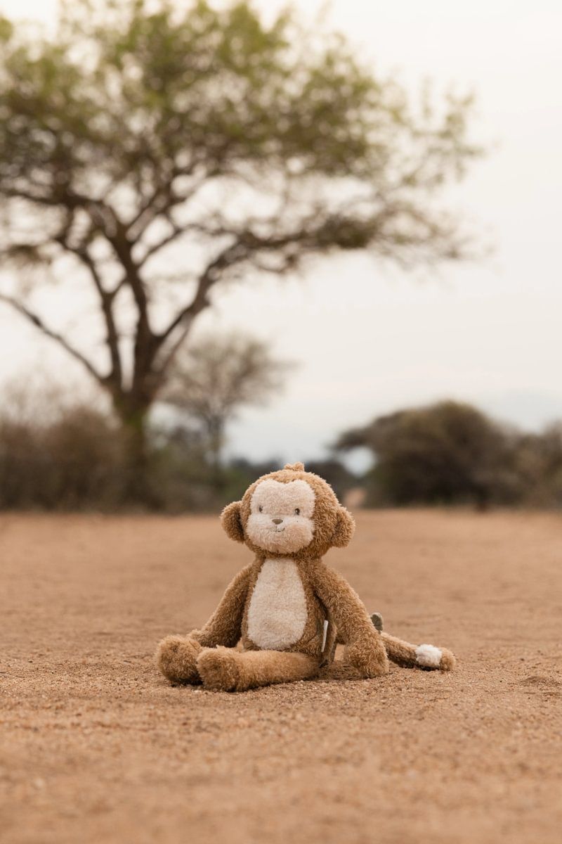 Kuschelaffe braun Safari Friends - Little Dutch