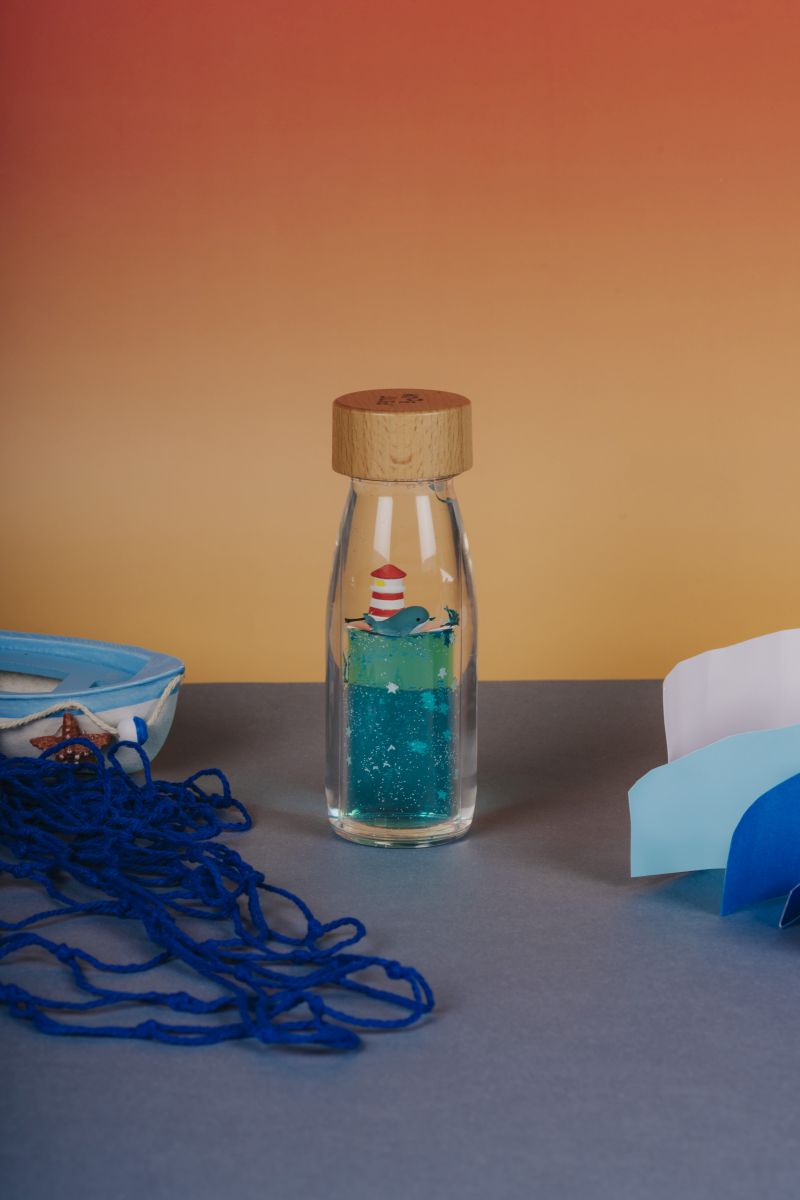 Sensorikflasche "Move" Whale Calm - Petit Boum