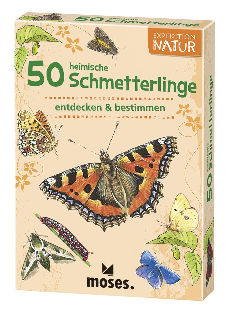 Expedition Natur 50 heimische Schmetterlinge - Moses