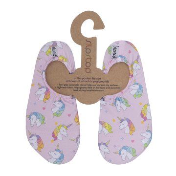 Slipstop Kinder Antirutsch-Schuhe - Badeschuhe Einhorn Sofie
