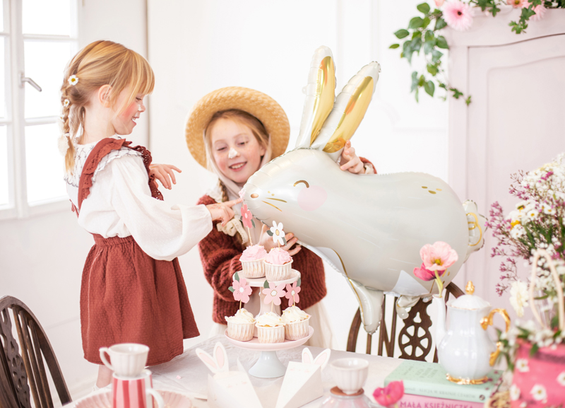 Folienballon Hase, 67x88 cm - Party Deco