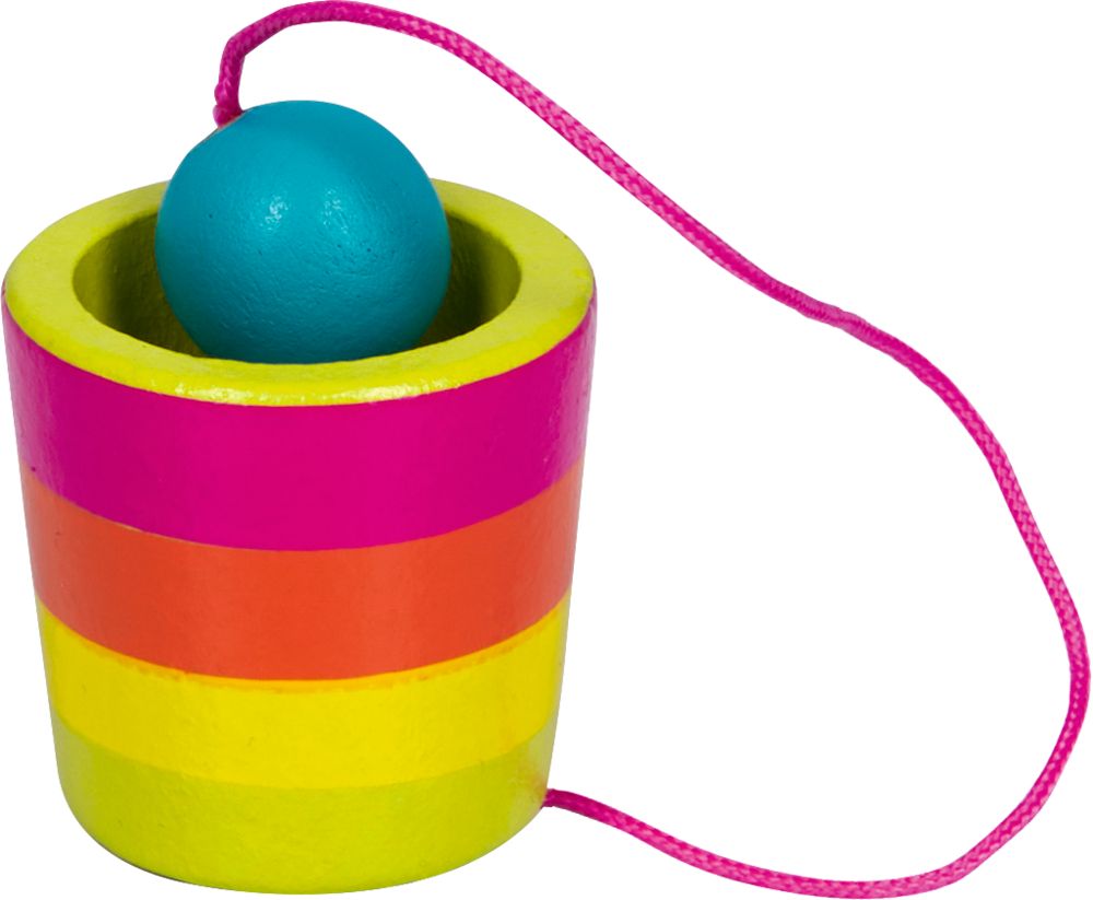 Fangbecher - Bunte Geschenke (verschiedene Designs, 1 Stück)