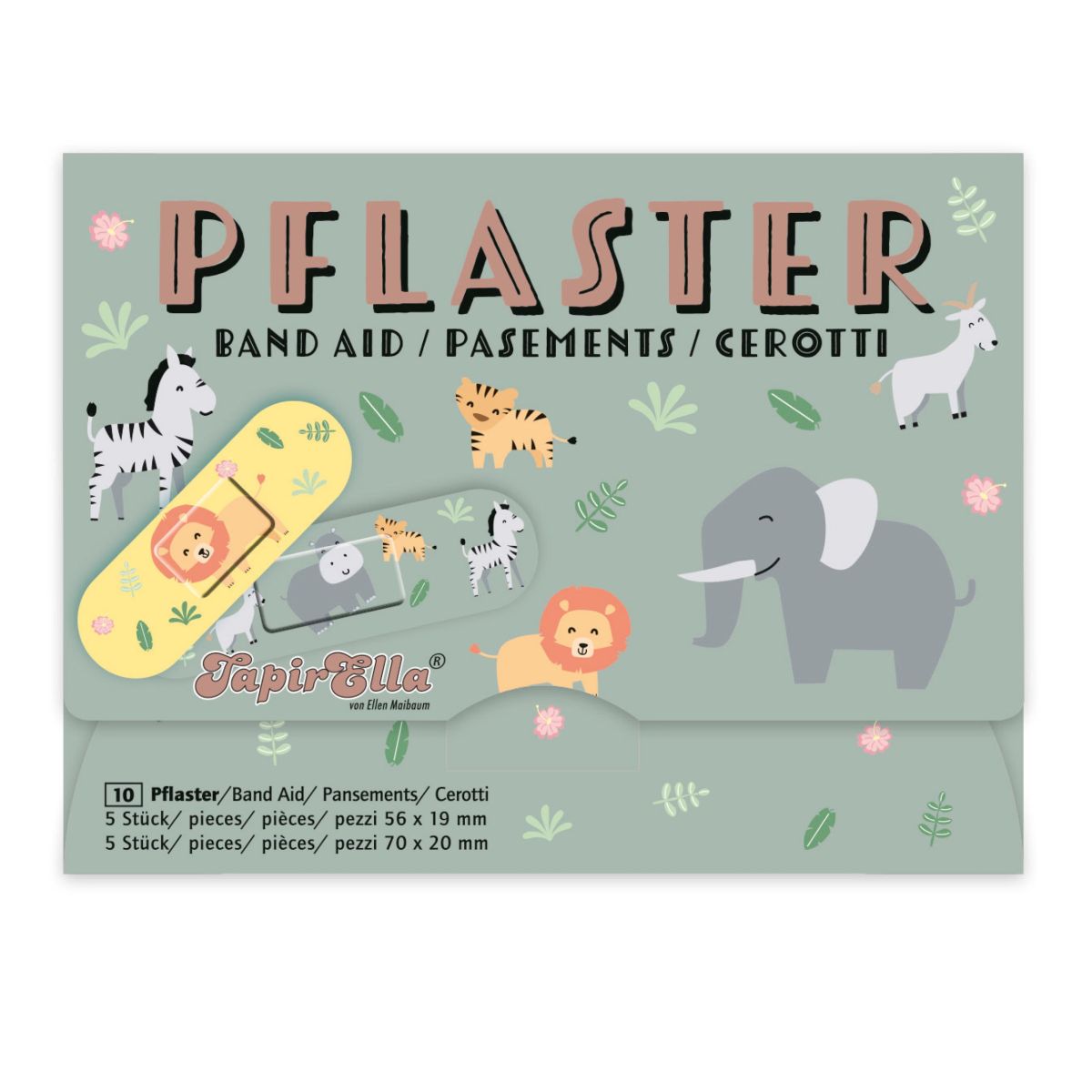 Kinderpflaster Safari - Lutz Mauder Verlag (2x5 Stück)