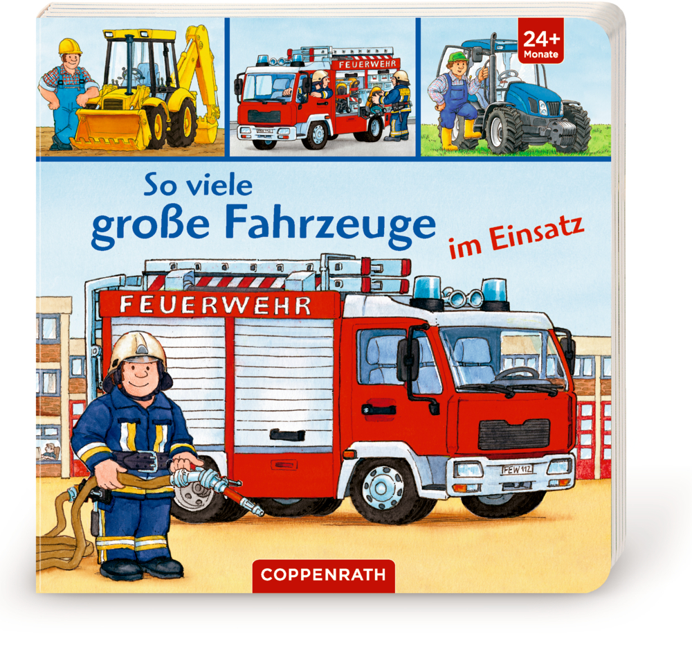 So viele große Fahrzeuge im Einsatz 2+