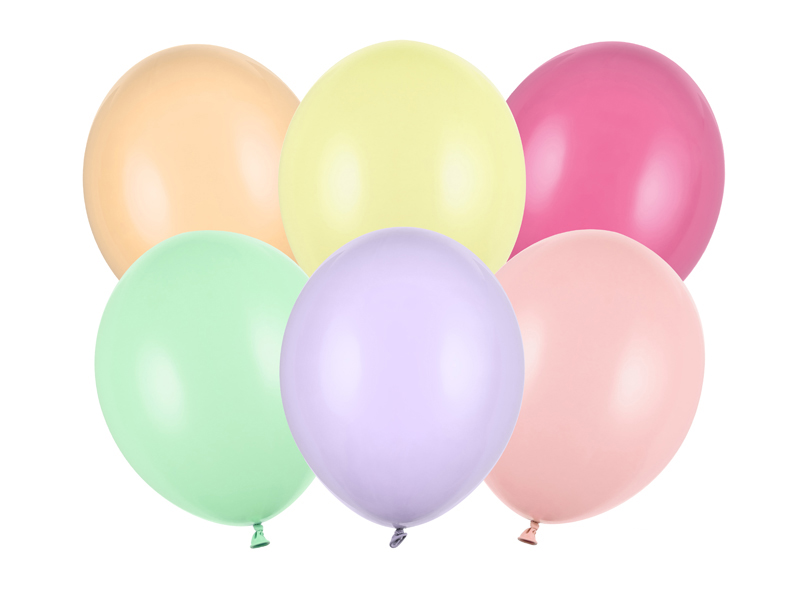 Luftballons Pastell Mix (10 Stk.) - Party Deco