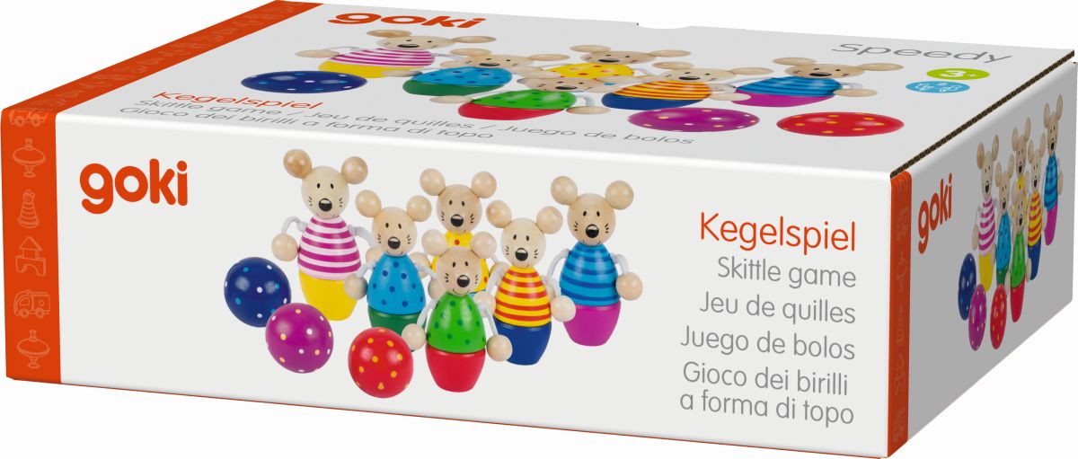 Kegelspiel Speedy - Goki