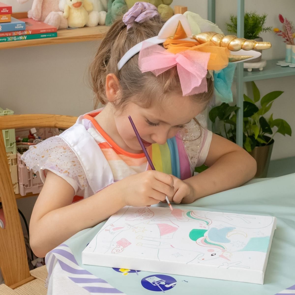 Malen nach Zahlen Set Kids "Einhorn" - La Petite Épicerie