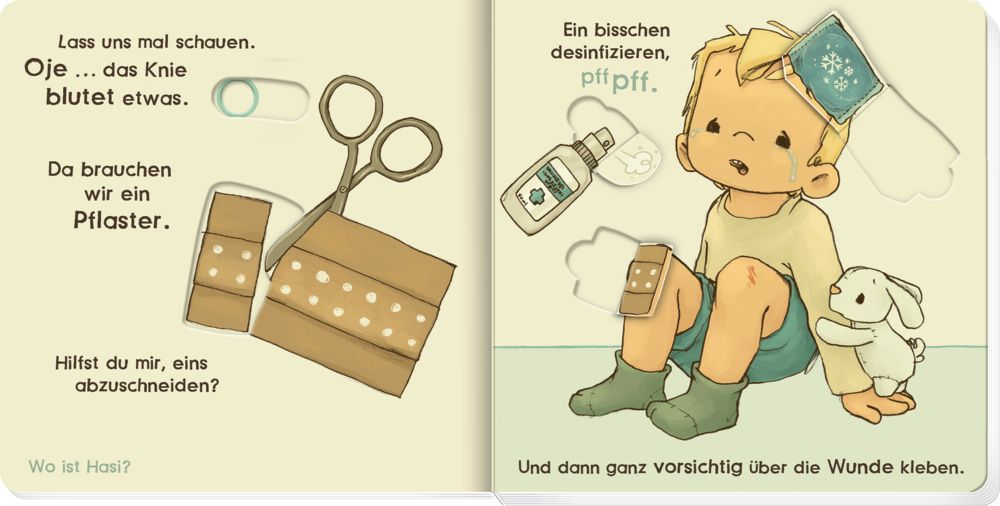 Aua Puste Buch - Die optimale Trostlektüre 18M+