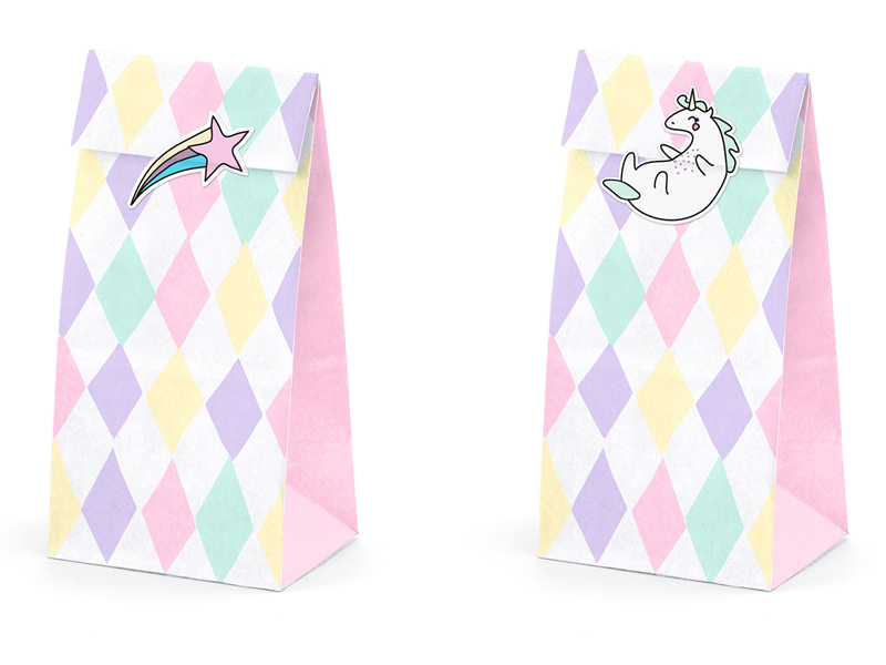 Partytüten Einhorn (6 Stk.) - Party Deco