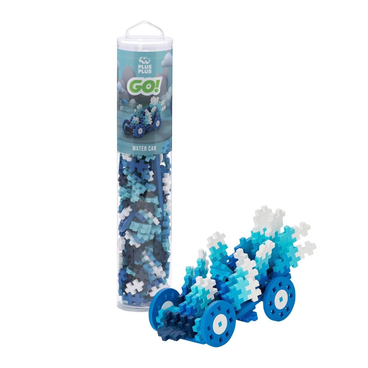 PLUS PLUS Mini-Bausteine GO! Auto Water Car (200 Stück)