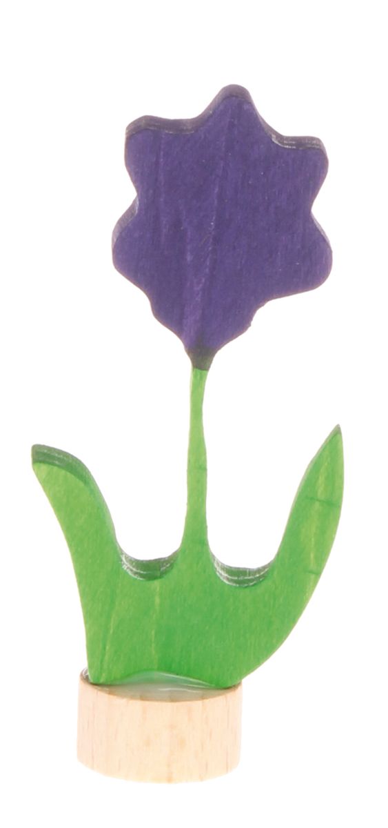 Grimm`s Stecker lila Blume