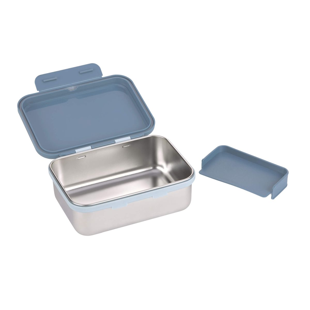 Lunchbox Edelstahl Adventure Traktor blau - Lässig
