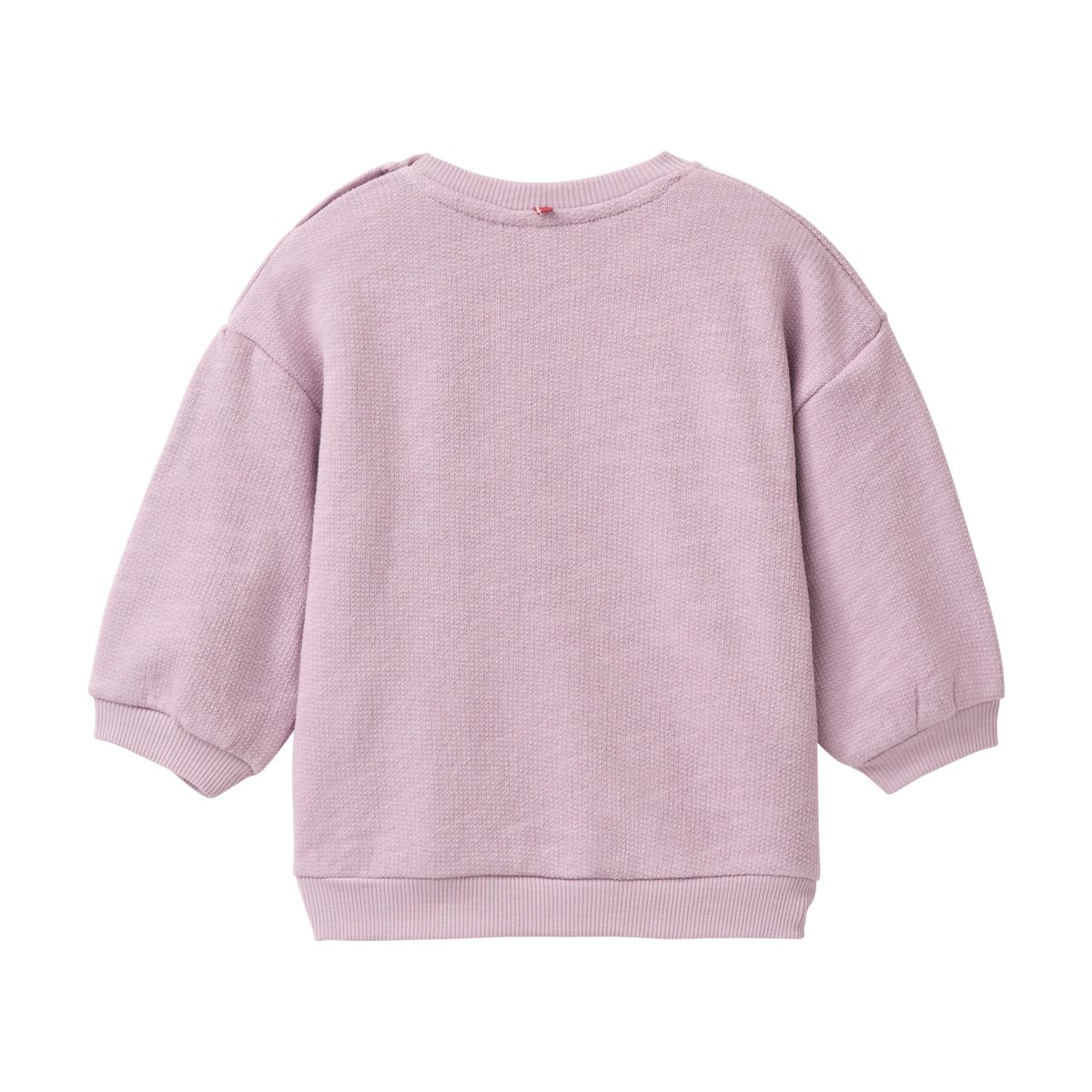 Sweatpullover violett Vogel GOTS - 62-68