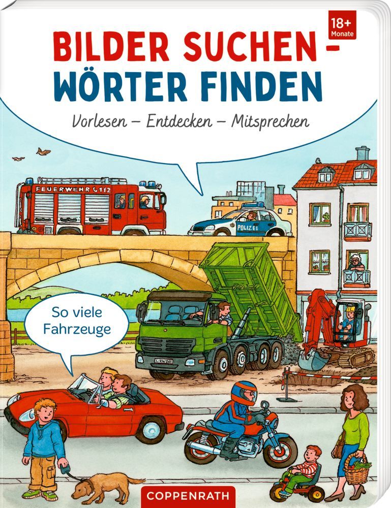 Bilder suchen - Wörter finden: So viele Fahrzeuge (BuchBONUS) +18M