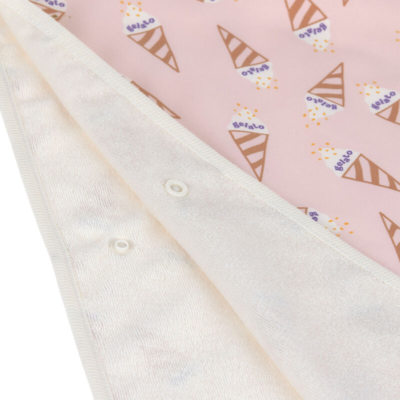 UV Badeponcho Kinder IceCream pale pink - Lässig