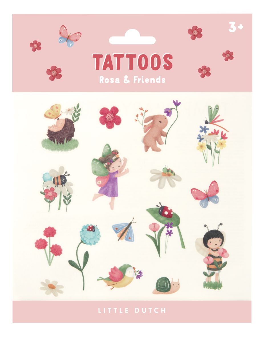 Tattoos Rosa & Friends - Little Dutch