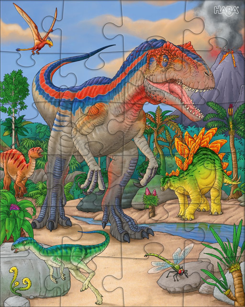 HABA Puzzles Dinosaurier