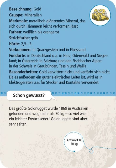 Expedition Natur 50 Mineralien & Steine - Moses
